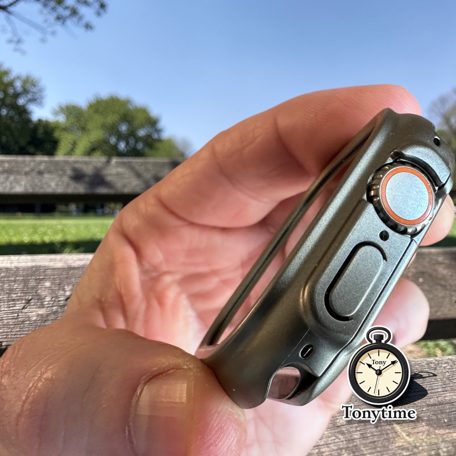 Titanium Sentinel Ultra Elite Mod Kit Apple Watch Ultra 49mm Case + B.Fly Clasp