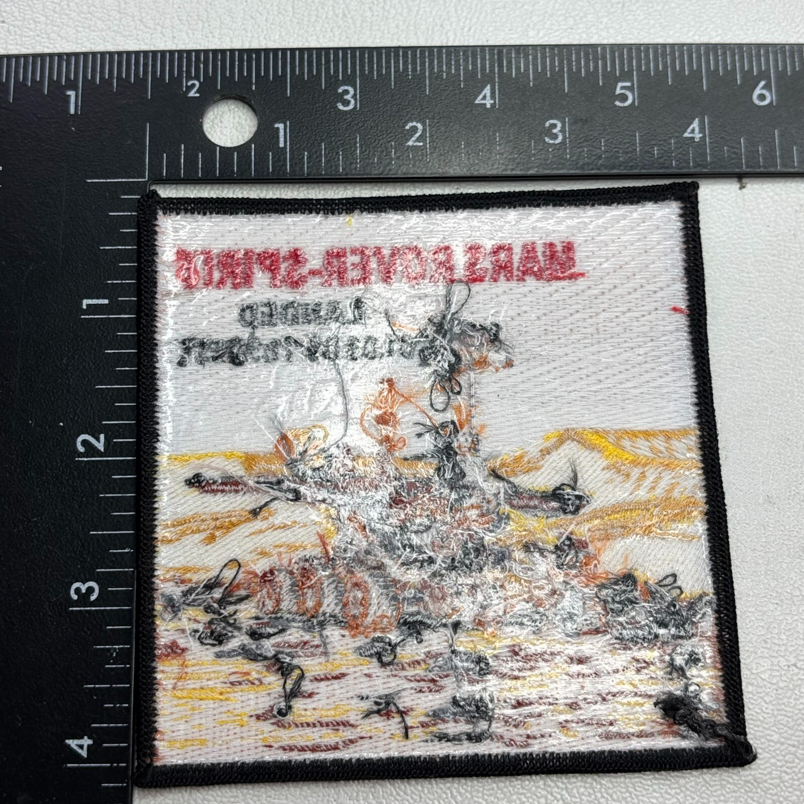 2004 NASA MARS ROVER SPIRIT Patch (Robotic / Martian / Space Travel) 77ti