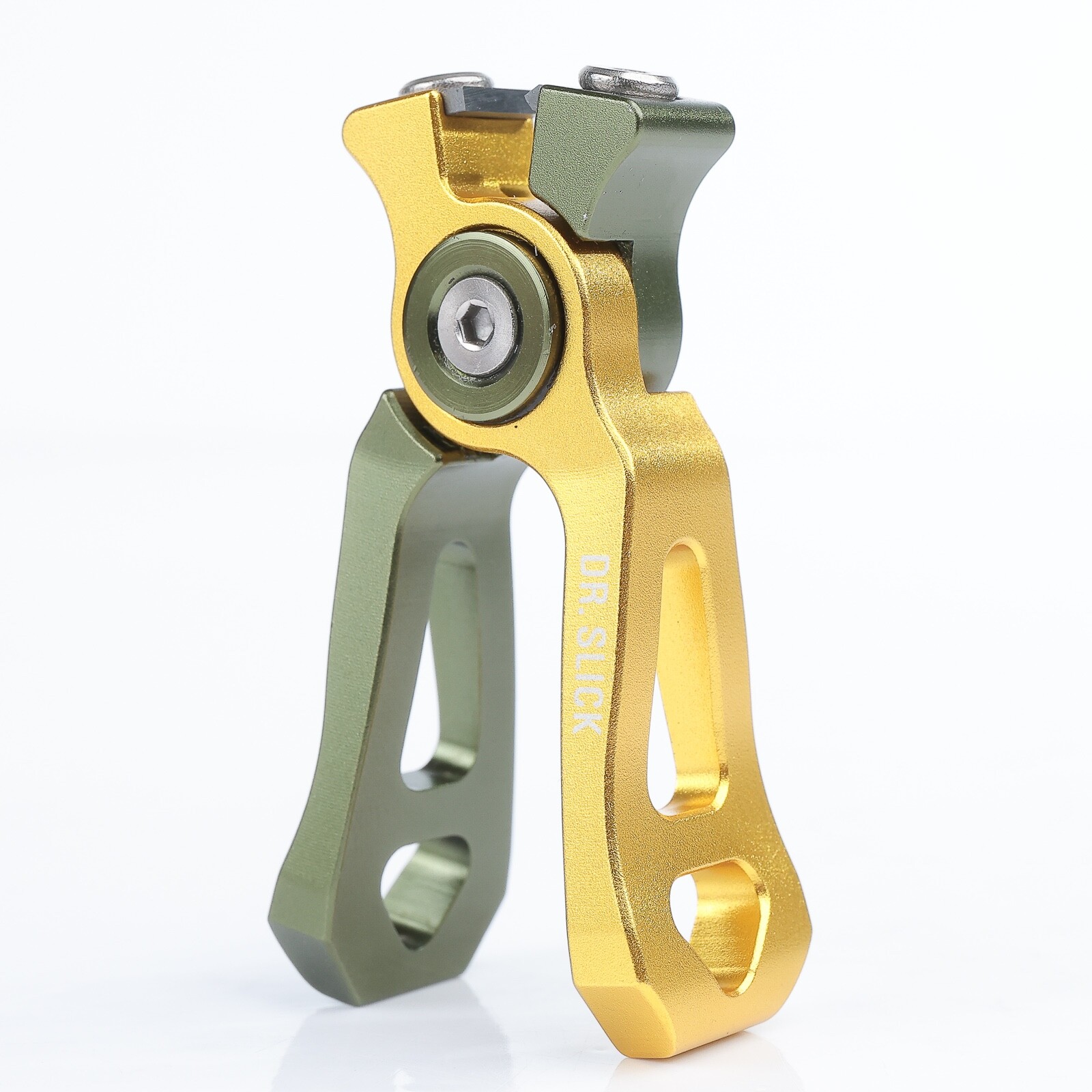 Dr Slick Cyclone Nipper - Straight Cut - Green/Gold - FREE SHIPPING