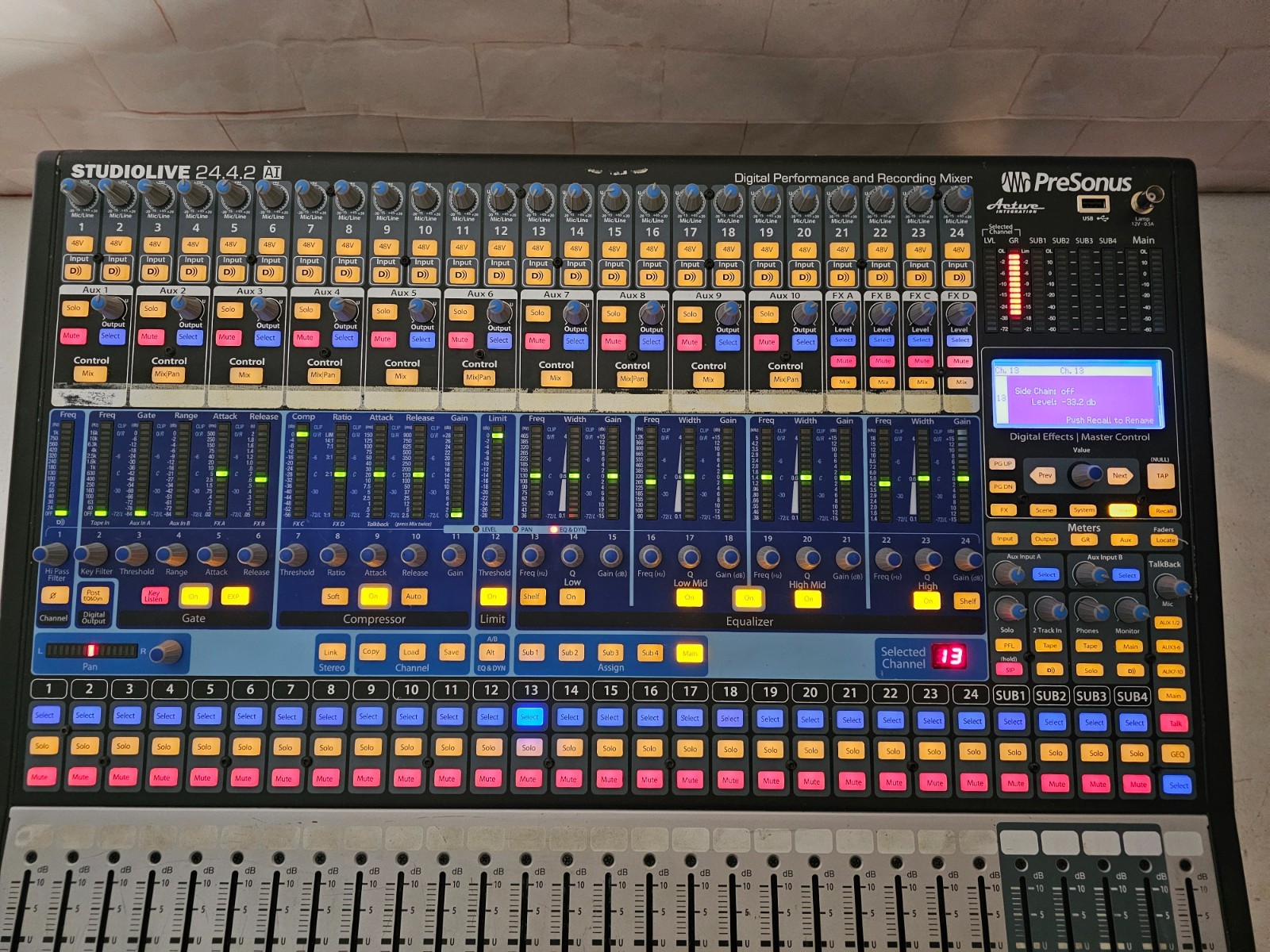 PreSonus StudioLive 24.4.2 24-Channel Digital Audio Mixer