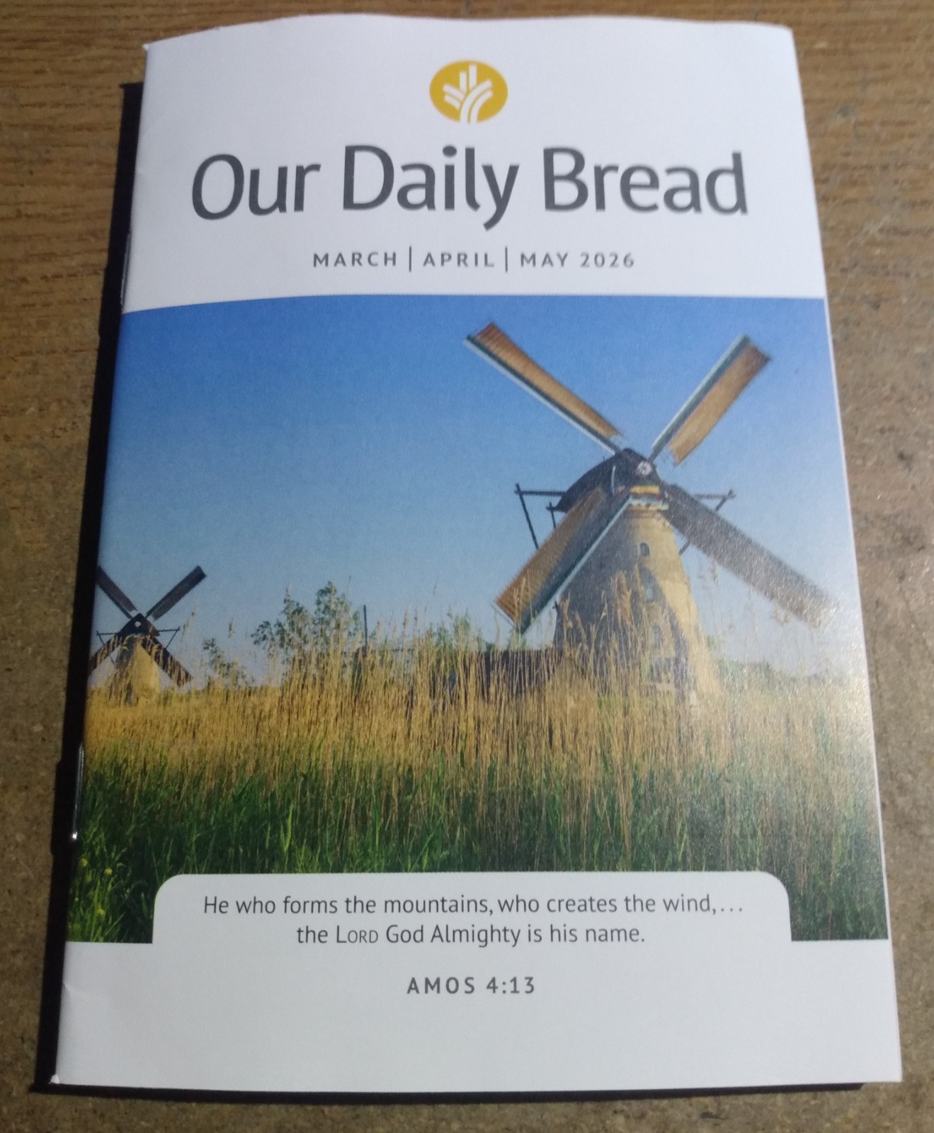 Our Daily Bread Devotional March, April, May 2026