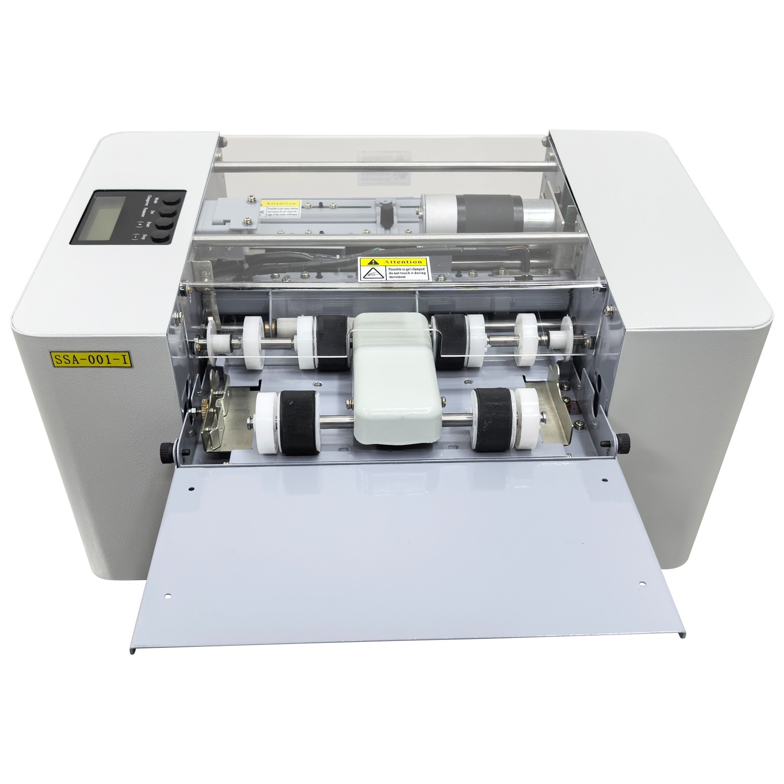 1 PC A4 Fully Automatic Business Card Cutting Machine Adjustable Width 40-250mm