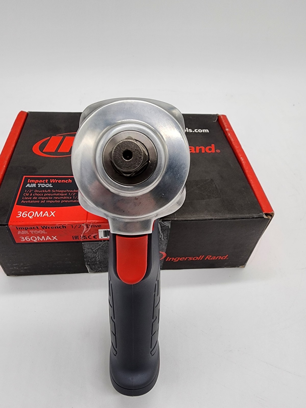 Ingersoll Rand 36QMAX 1/2" Stubby Air Impact Wrench Quiet 640 ft-lb Pneumatic