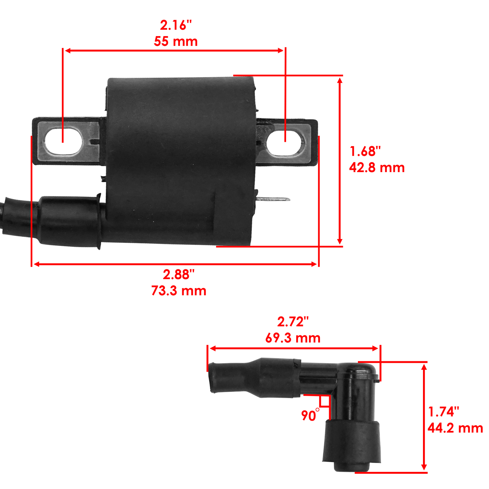 Ignition Coil for Honda 30501-958-000 30510-167-003 30500-958-000 30500-Vm3-405