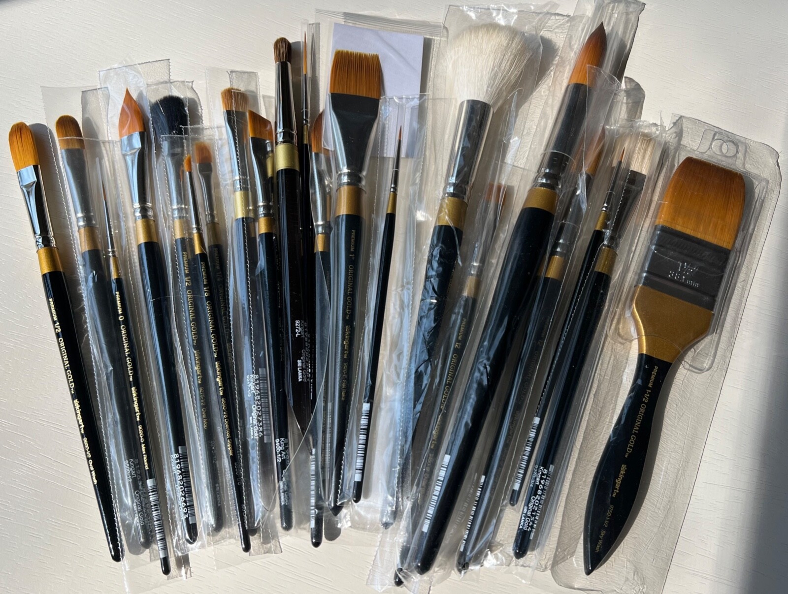 King Art Original Gold 9000 Series Brushes