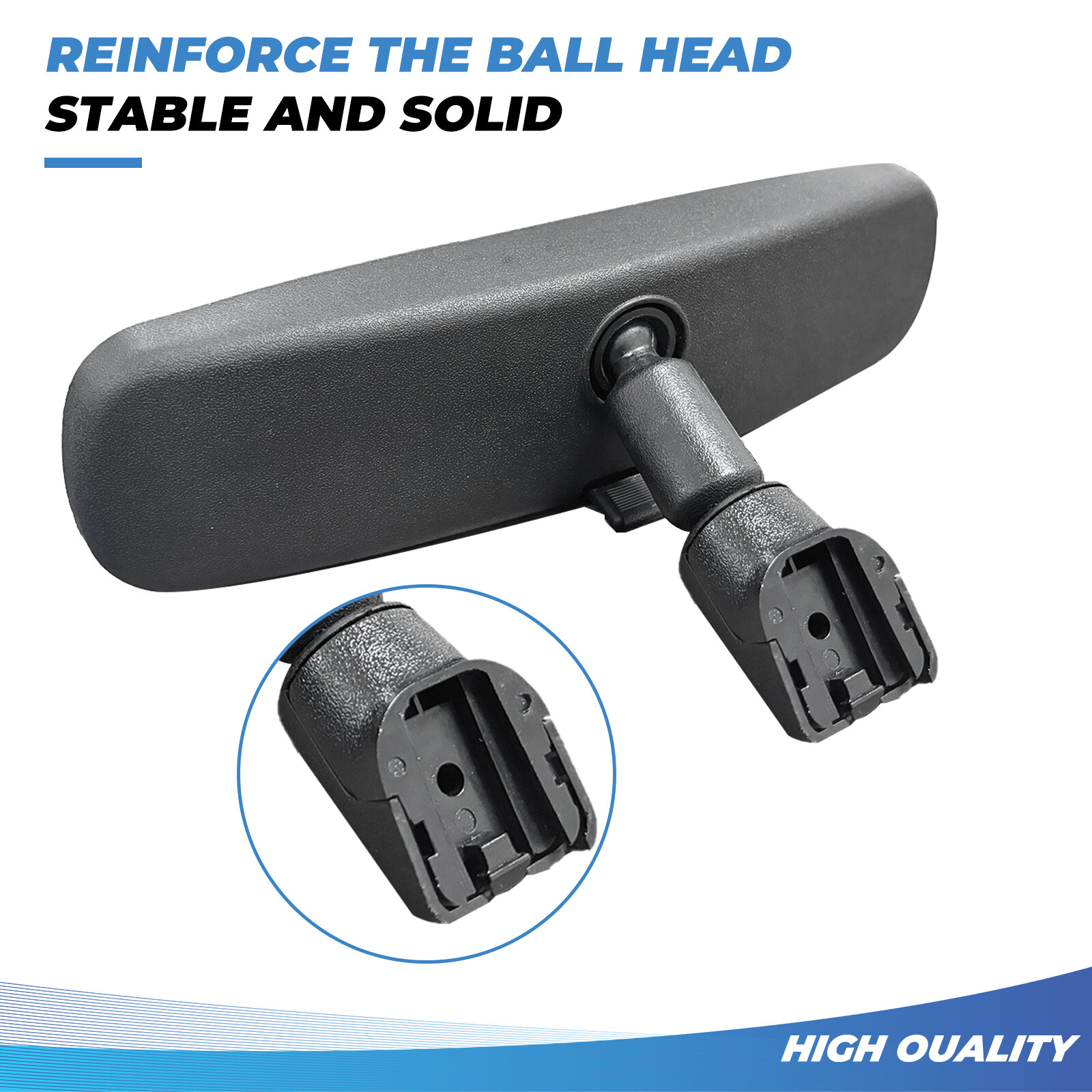 New Interior Rear View Mirror For Nissan 96321-2DR0A 96321-2DR0-A103 1996-2007