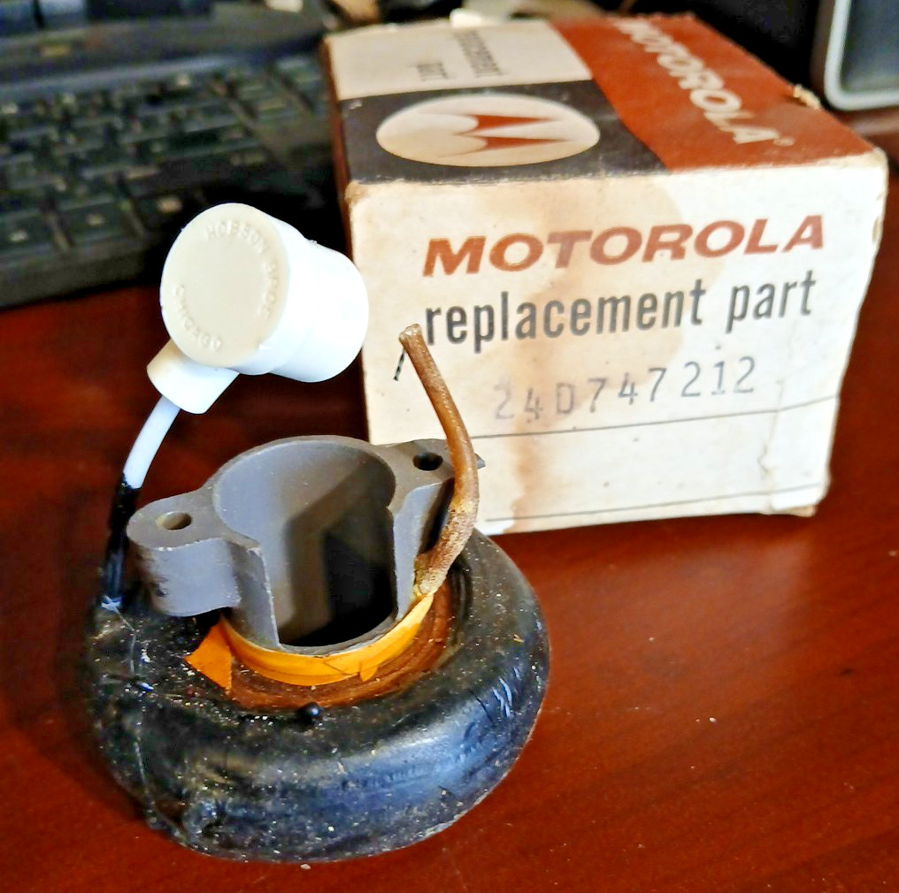 Vintage Motorola Flyback Transformer Voltage Output #24D747212 Replacement Part