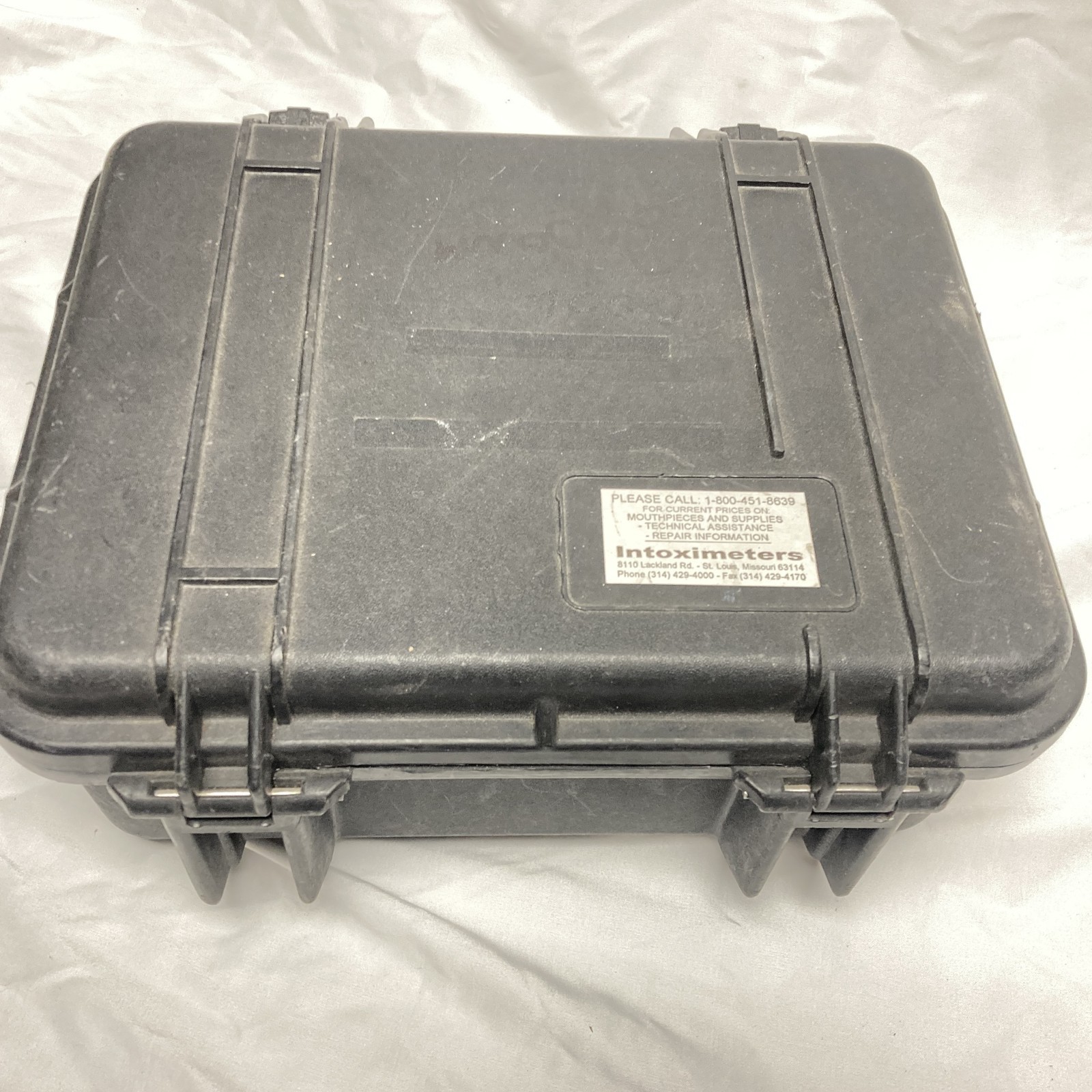 Intoximeter Alco Sensor RBT IV w/ Case + Accessories, NEEDS BATTERY + AC CHARGER