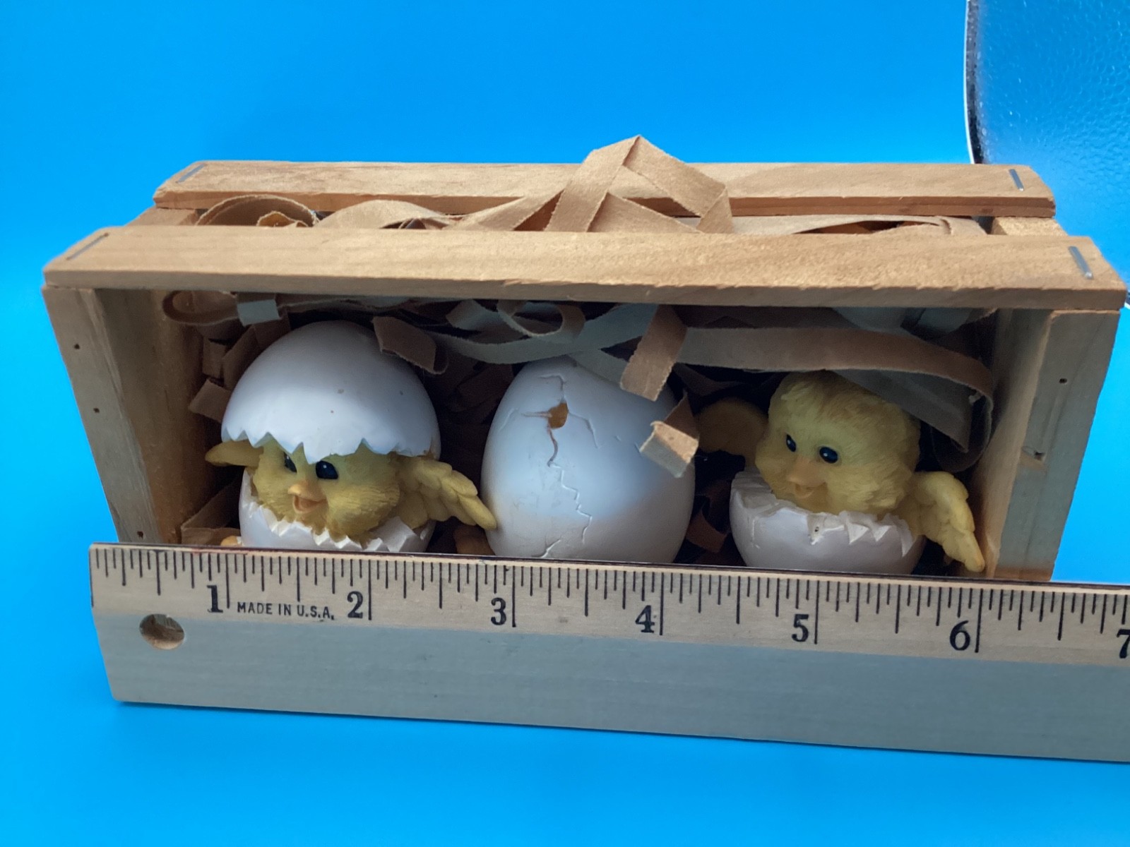 Vintage 1984 Critter Littles Baby Chick Figurine Egg Hatchling for Easter NIB