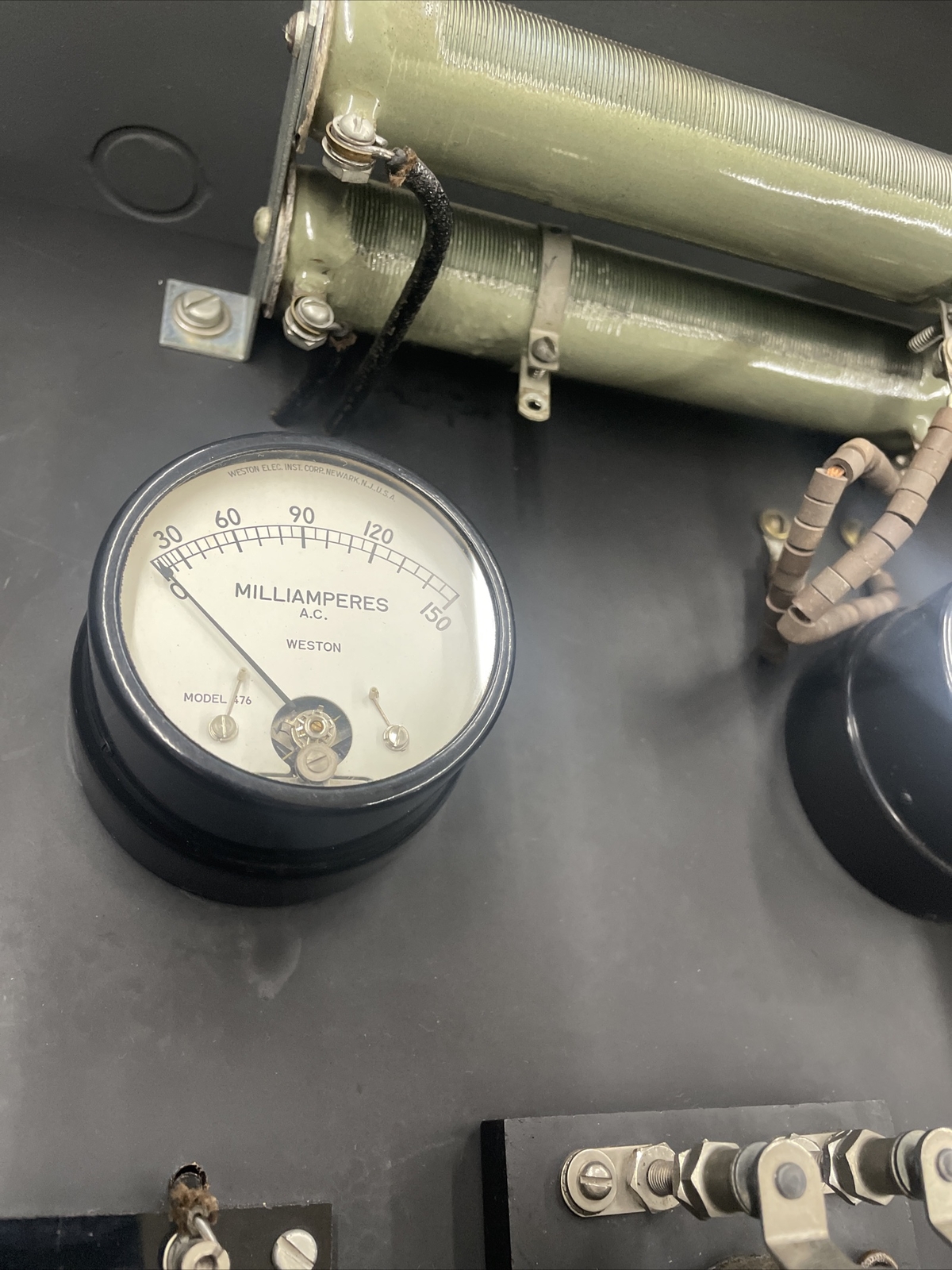 Vintage Retro Fire Alarm Signal Panel 4206 IBM Slate Back CLEAN! VERY RARE!