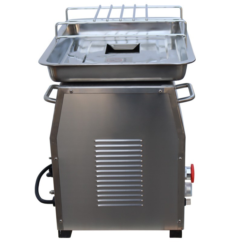 Open Box! QX Stainless Commercial Meat Cutting Machine Body without Blade 110V