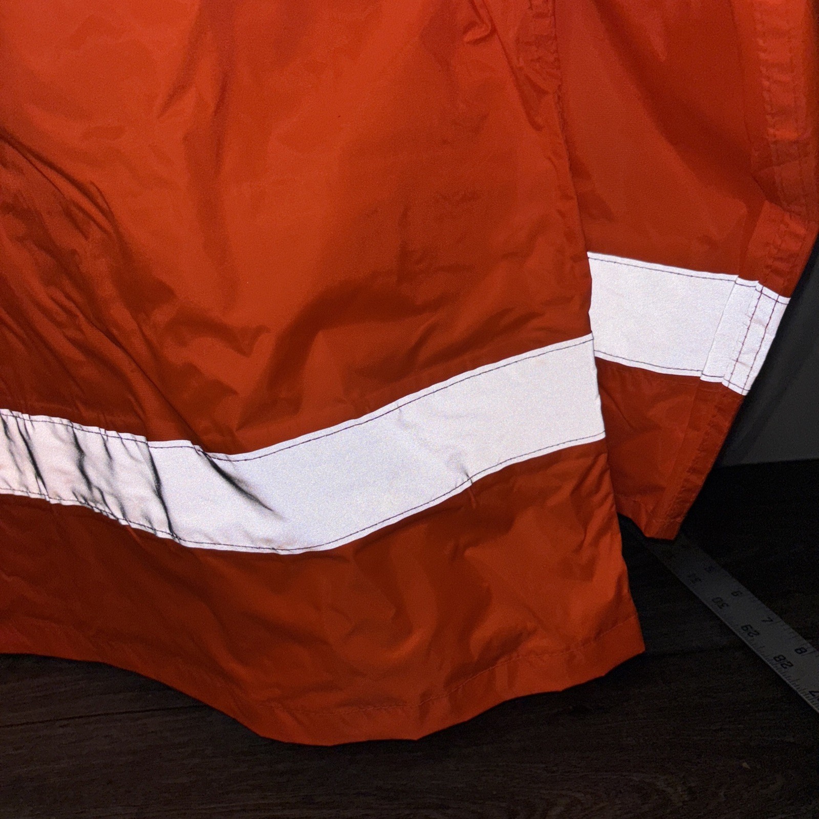 Portwest UH440 Hi-Vis Orange Rain Jacket XL Reflective Work Safety Logo