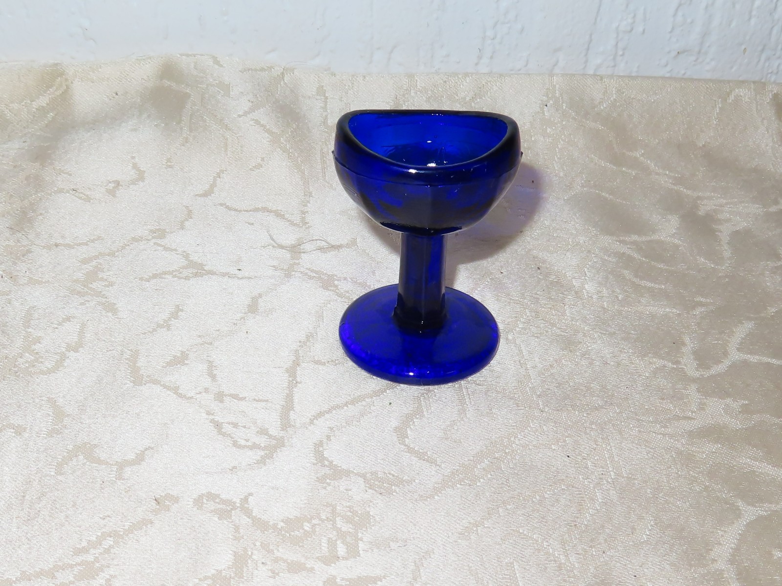 Antique Cobalt Blue Glass Eyewash! Eye Rinse Glass! Eye Bath!