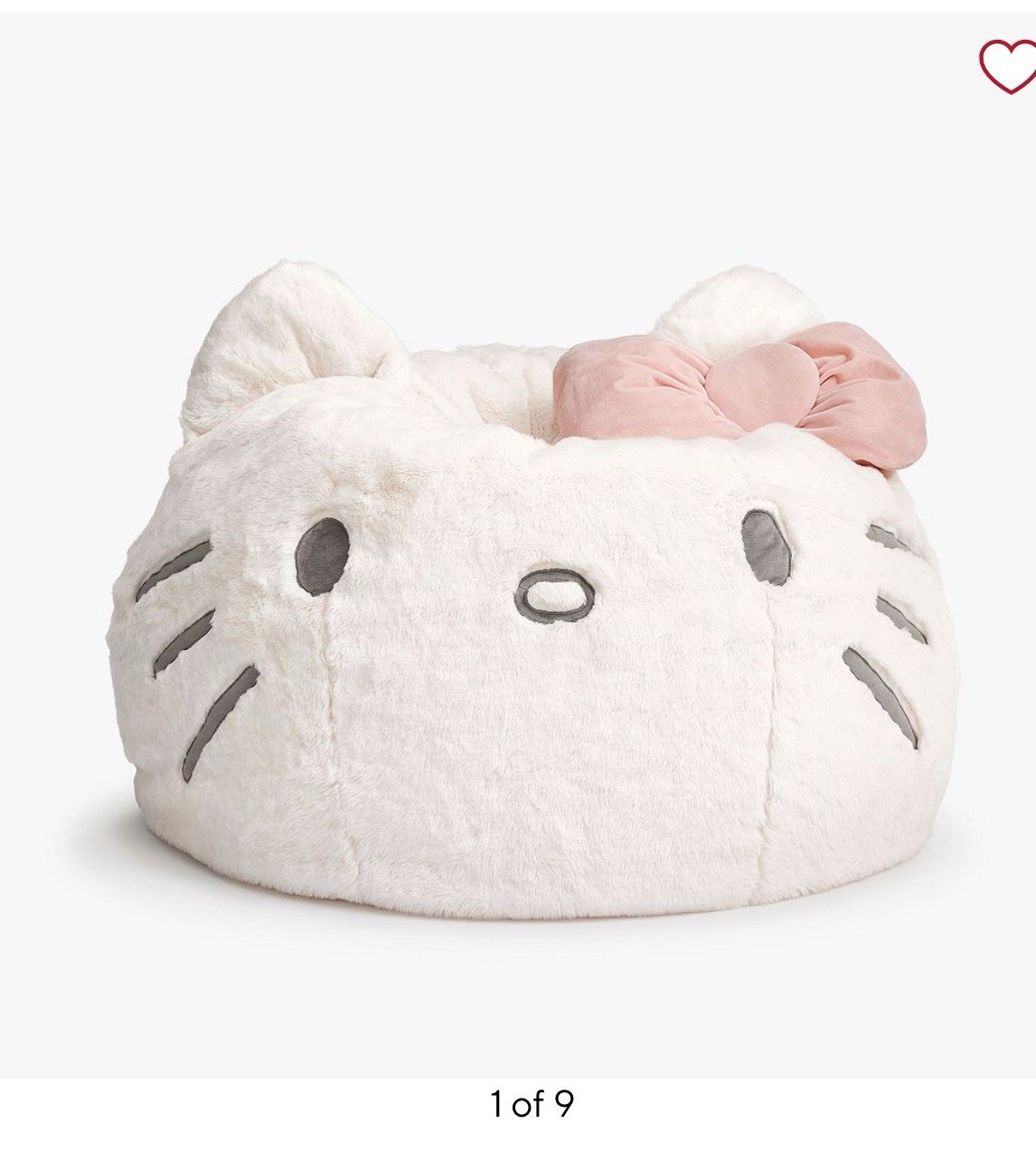 Pottery Barn~Hello Kitty Bean Bag Beanbag Chair Slipcover Only ~Large~NEW~NWT