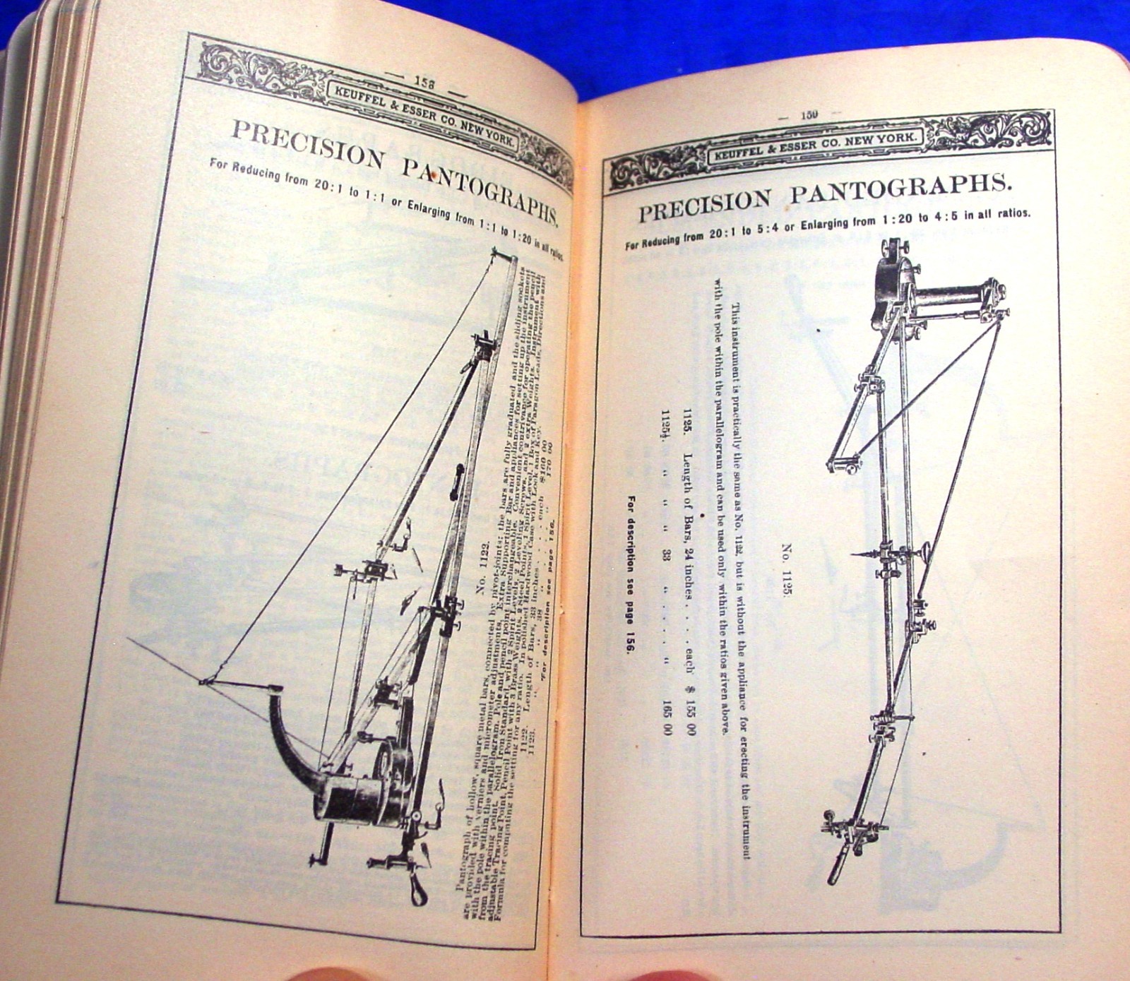 1901 Keuffel Esser Surveying & Drafting Insts. Catalog