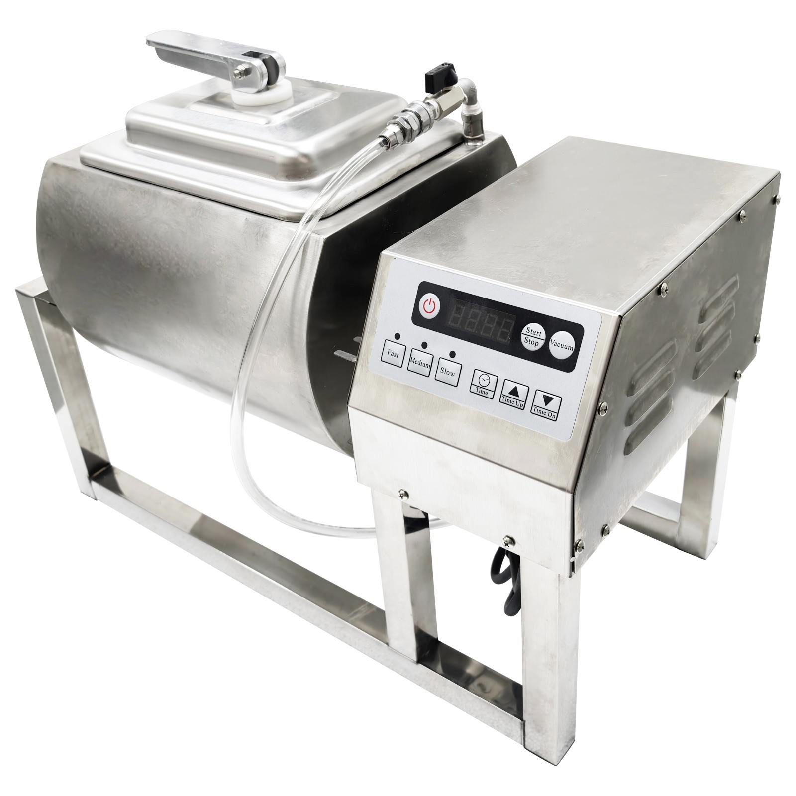 15L Electric Food Marinator Circular Rotatable Marinating Machine Vacuum Meat Tu