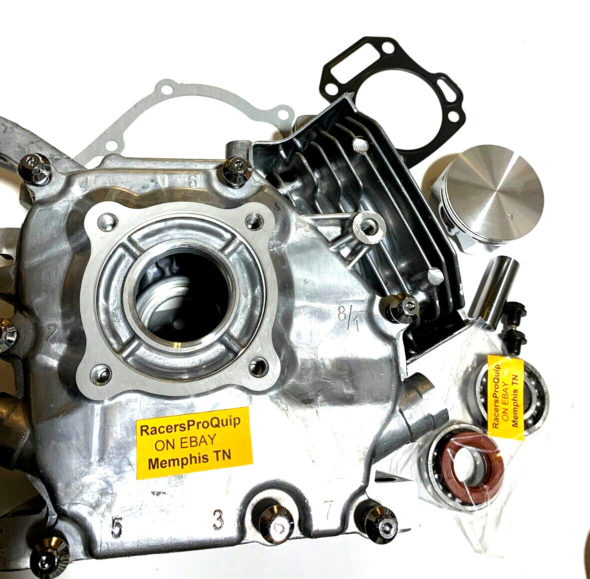 MiniBike 236cc Big 72mm Bore 58mm Stroker  Block Billet Rod Kit  24hrShip USA