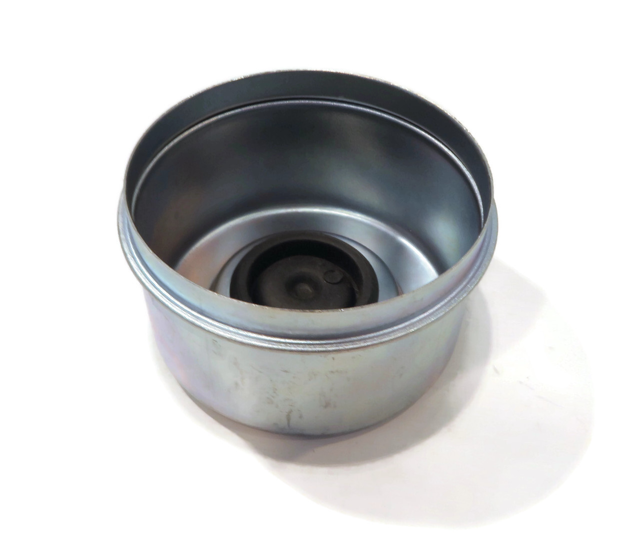 (Pack of 4) Grease Caps, 2.72", with Rubber Plugs for 8 Lug Hub, Trailer Axles