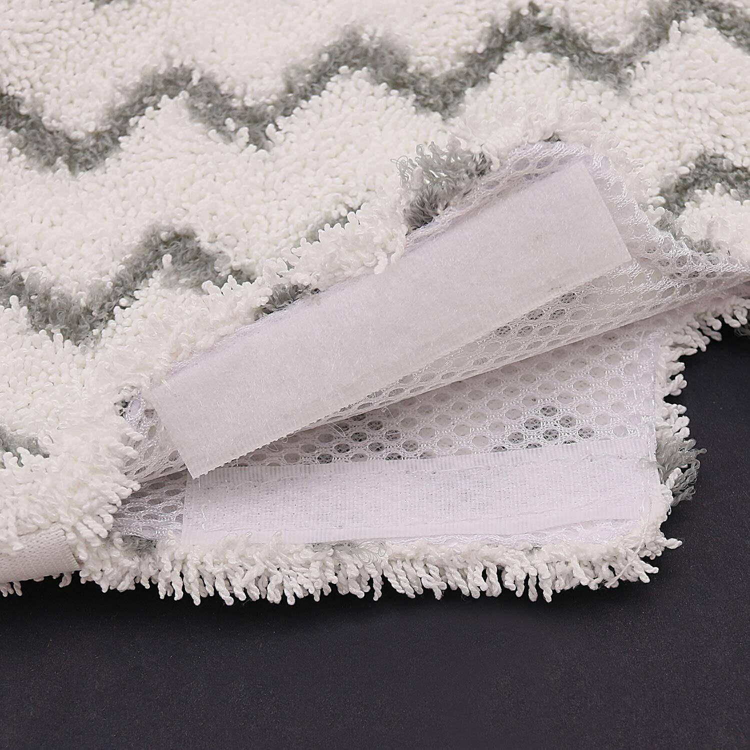 3 Pk Steam Mop Pad with Scrub Strips Microfiber Replacement Pad Refill for Shark