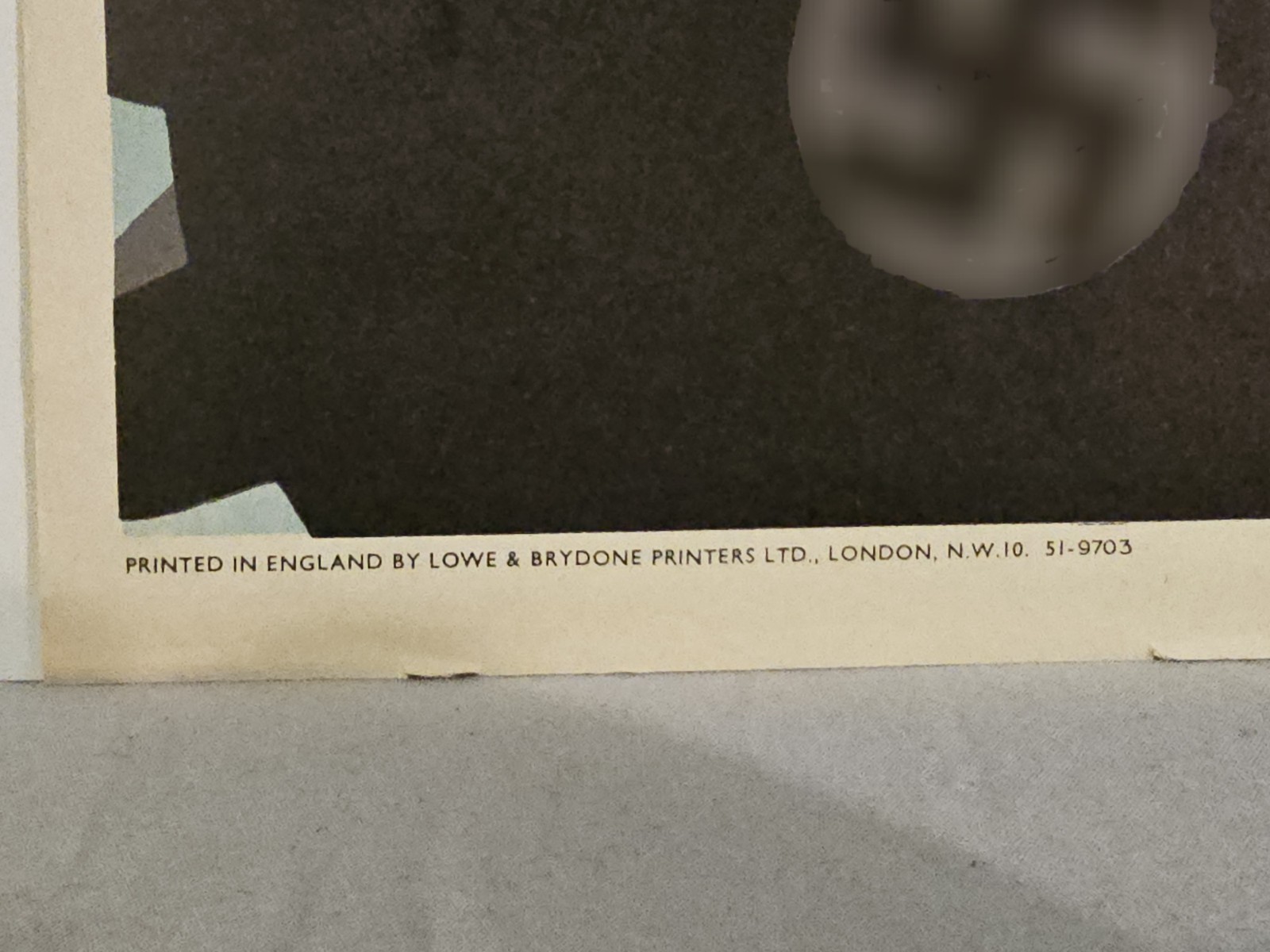 Original Vintage WWII British Propaganda Poster 15"x20” Fighters Of The Allies