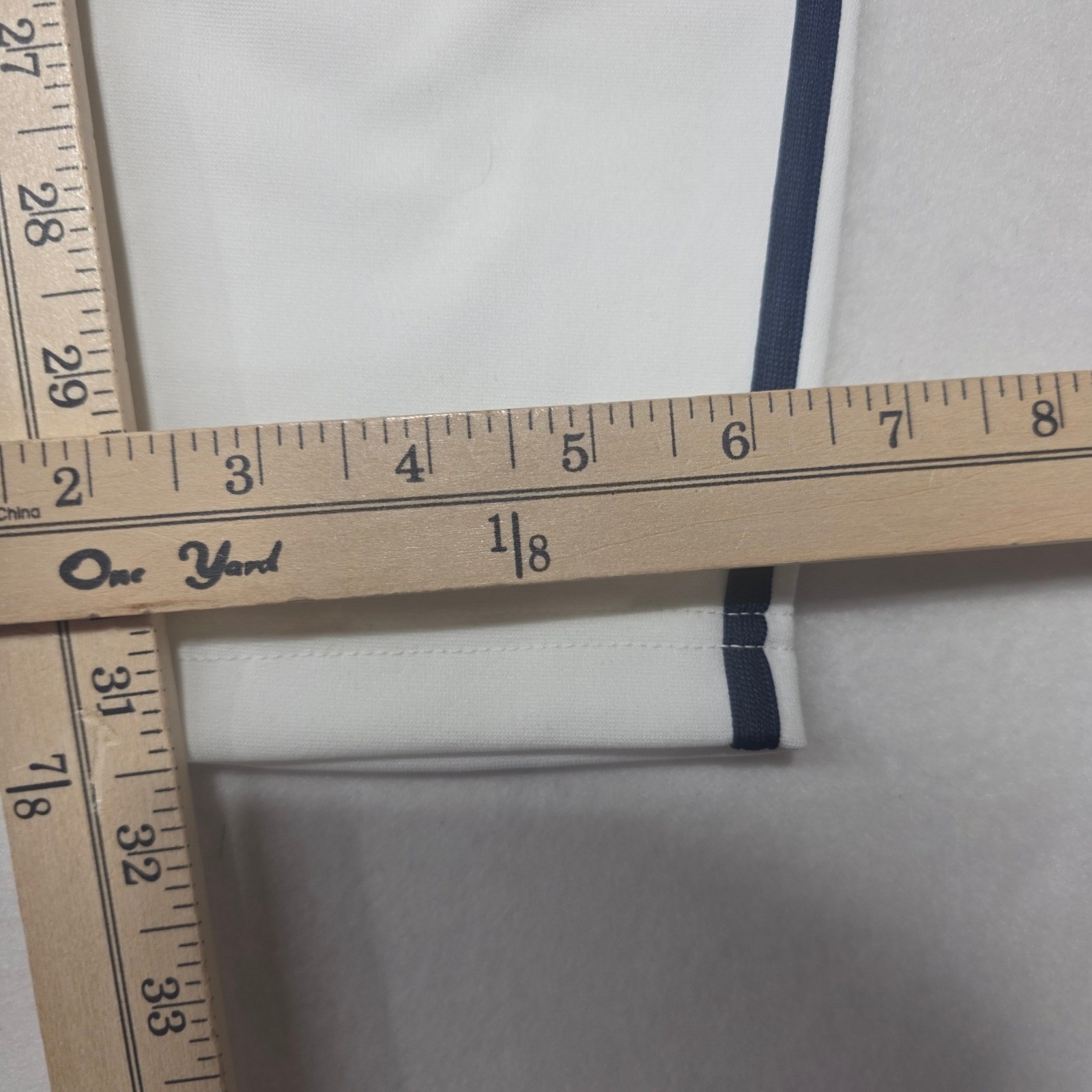 NEW Nike Baseball Pants Mens Medium White Blue Piping BQ5489-107 Athletic Sports