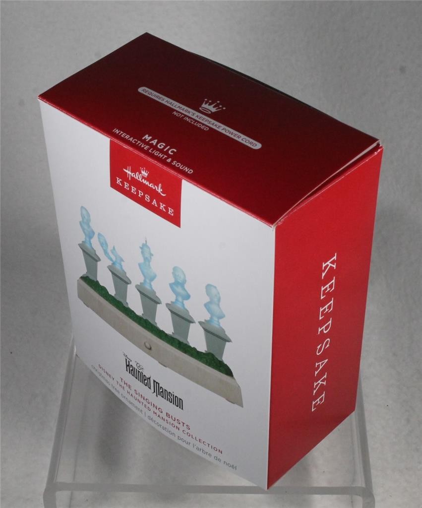 2025 Hallmark Ornament - THE SINGING BUSTS - Disney Haunted Mansion - NIB