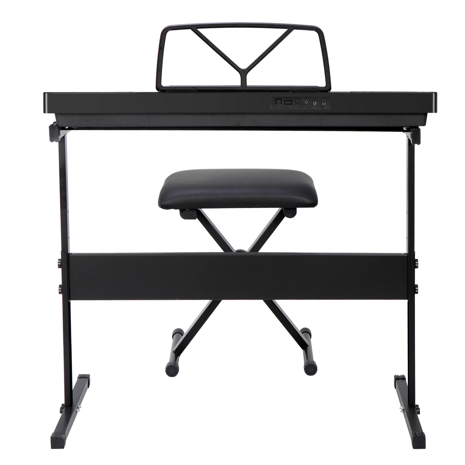 61-Key Electric Keyboard Piano with Stand, Headphones, Microphone