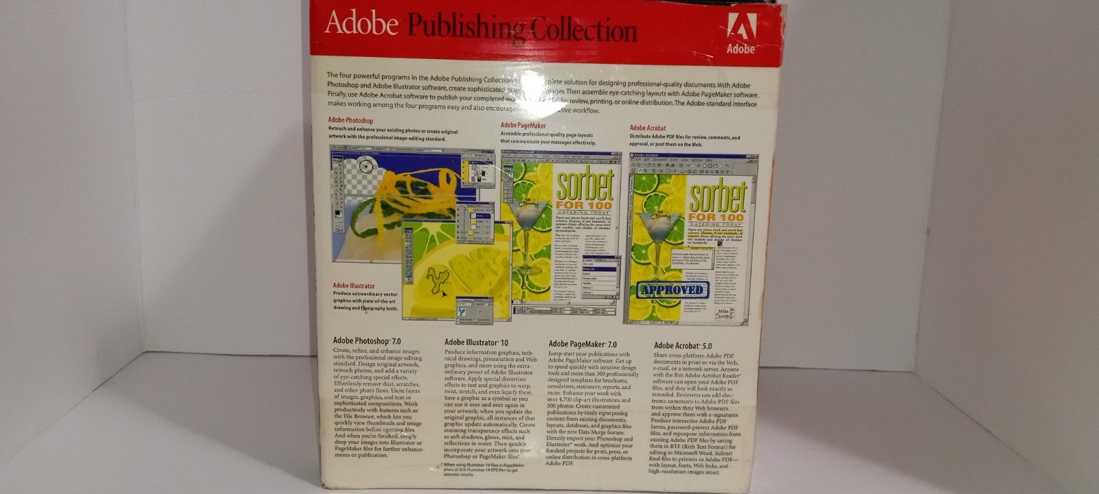 Adobe Publishing Collection - Photoshop, Illustrator, PageMaker, Software Bundle