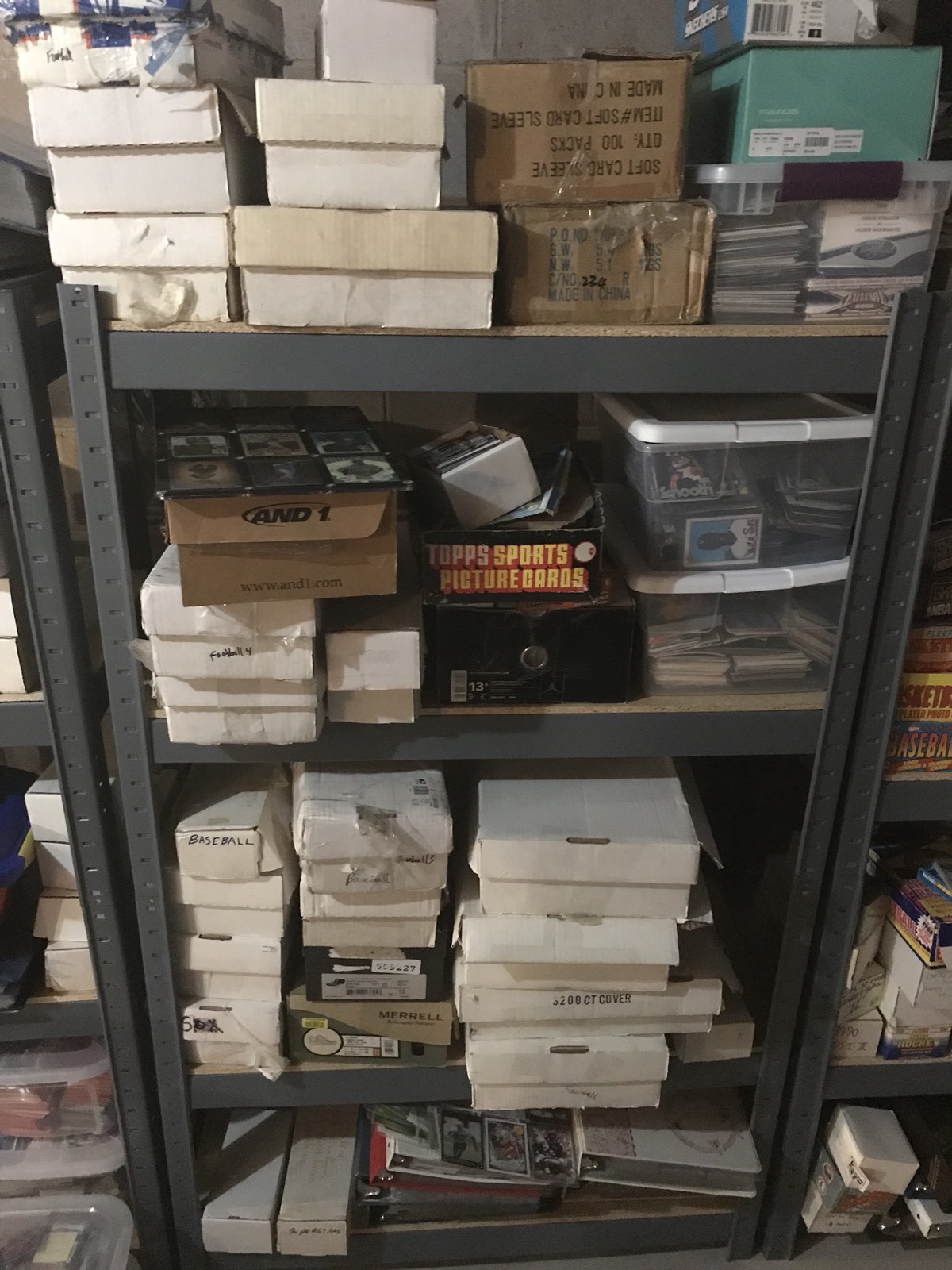 Dealer Baseball And Sports Cards Collection Lot Wholesale Liquidation Stars +