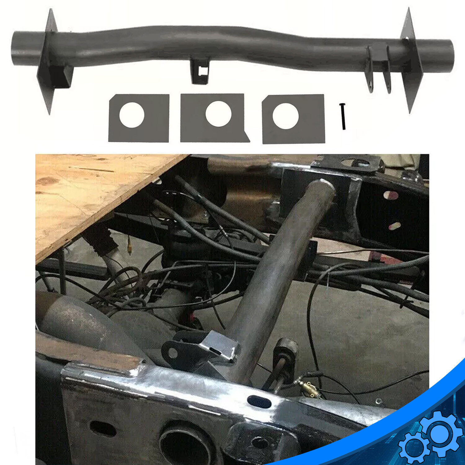 Rear Tank Support Crossmember For Chevy Silverado/GMC Sierra 2500HD/3500HD 99-10