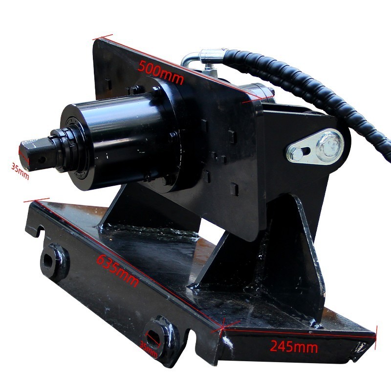 Mini Skid Steer Attachments Pallet Forks, Drill Augers, Log Grab