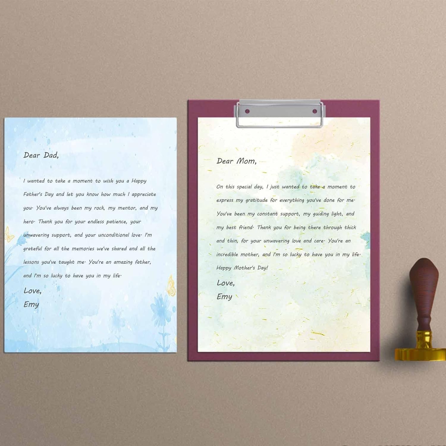 DUGUTUL Colored Printer Paper, Watercolor Stationary Paper, Double-Sided, Comput