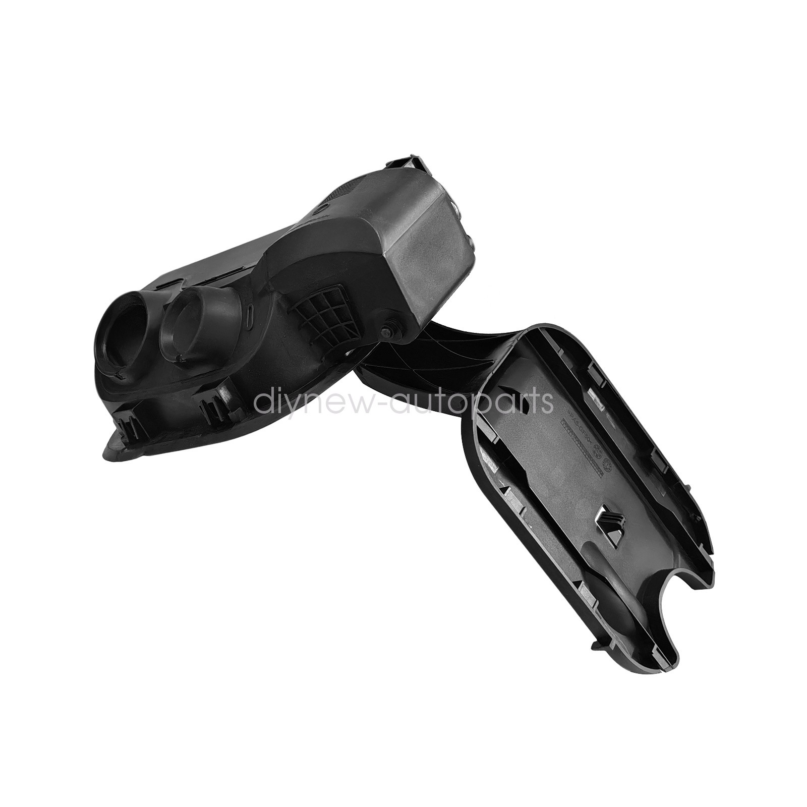 Fuel Tank Filler Pipe Housing &White Cap Door Fit For 19-24 Chevy Silverado 1500