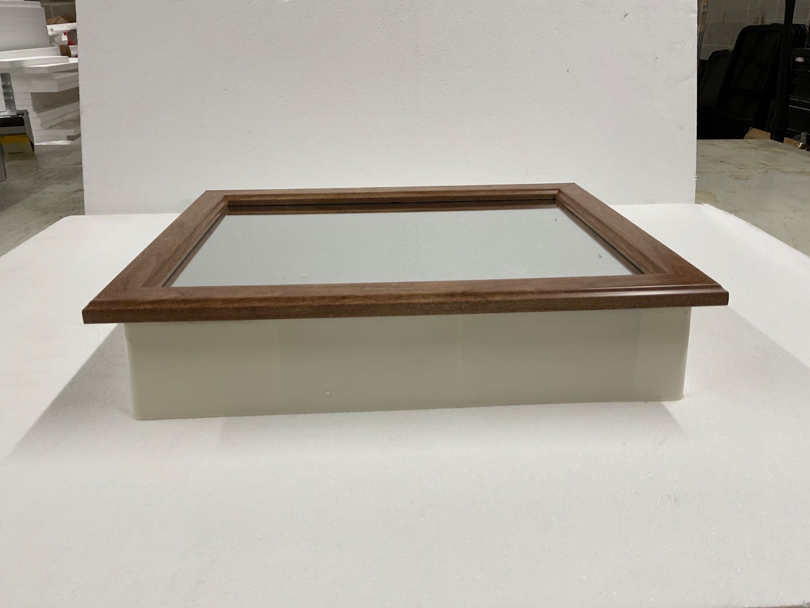 Medicine Cabinet 52-939013A Oak Wood Look Trim RV/Camper/Trailer/Home