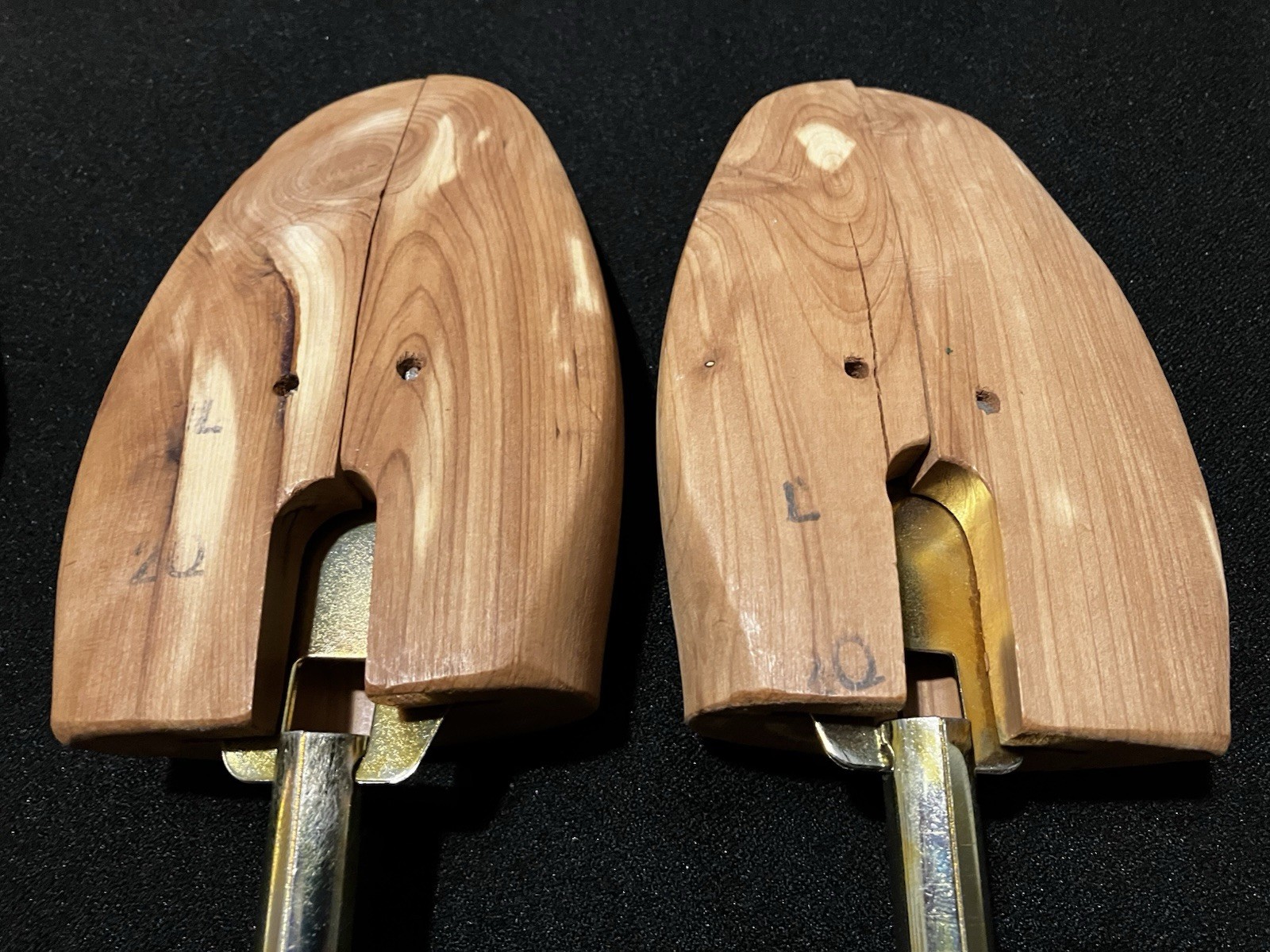 Lot 3 Pairs Cedar Shoe Trees Cedar Wood Adjustable Men Large Nordstrom