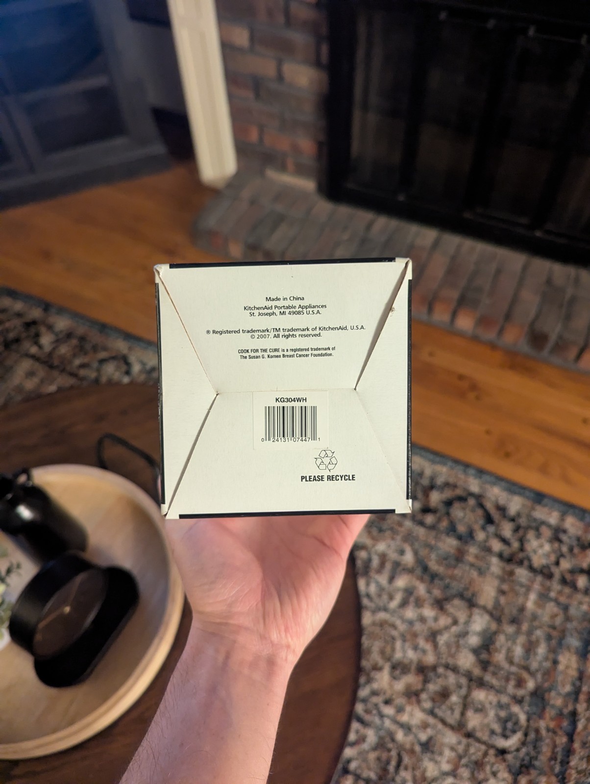 KitchenAid Manual Hand Food Chopper: Model KG304WH (Brand New)