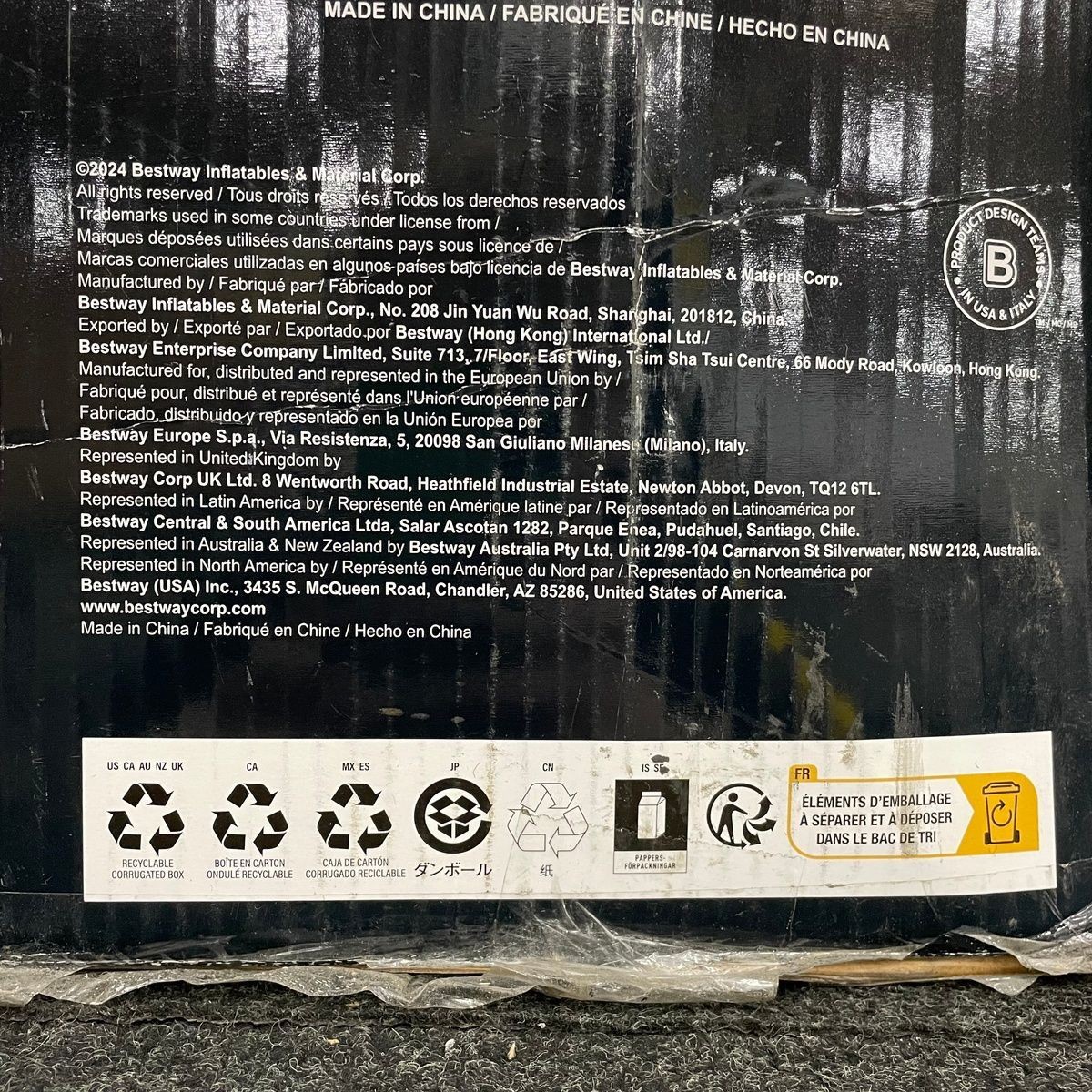 BESTWAY Saluspa Artic Ice Inflatable 60" x 36" x 28"*