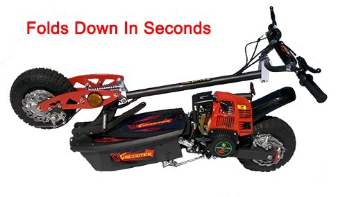 New 2026 BLaze 49cc 4-Stroke Gas Motor Scooter. On/Offroad No Mixing Gas