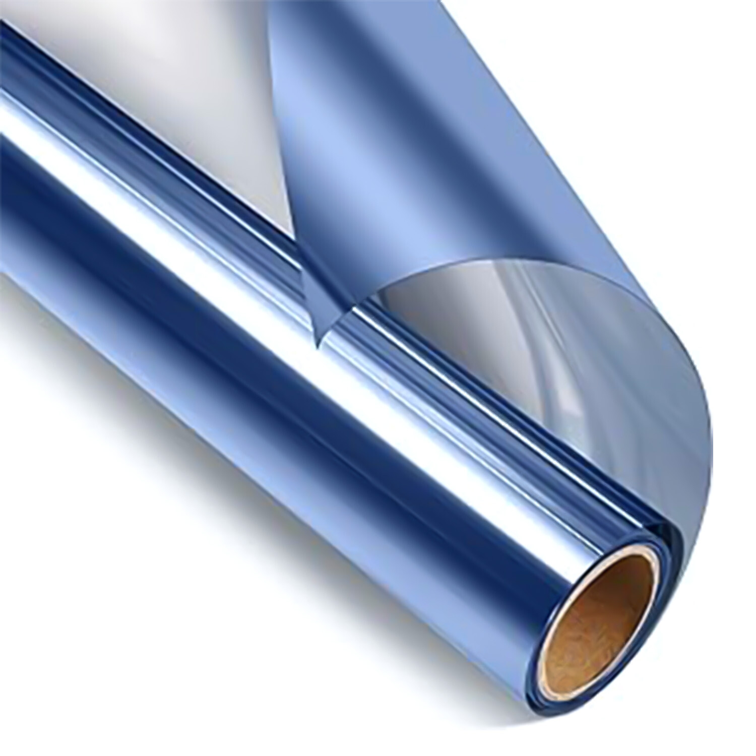 20" x10FT Uncut Roll Window Mirror Blue Chrome Tint Film New Home Office Glass