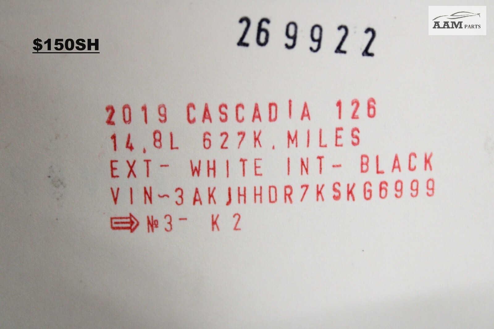 2018-2024 FREIGHTLINER CASCADIA WHEEL TIRE 275/80 R22.5 MICHELIN OEM