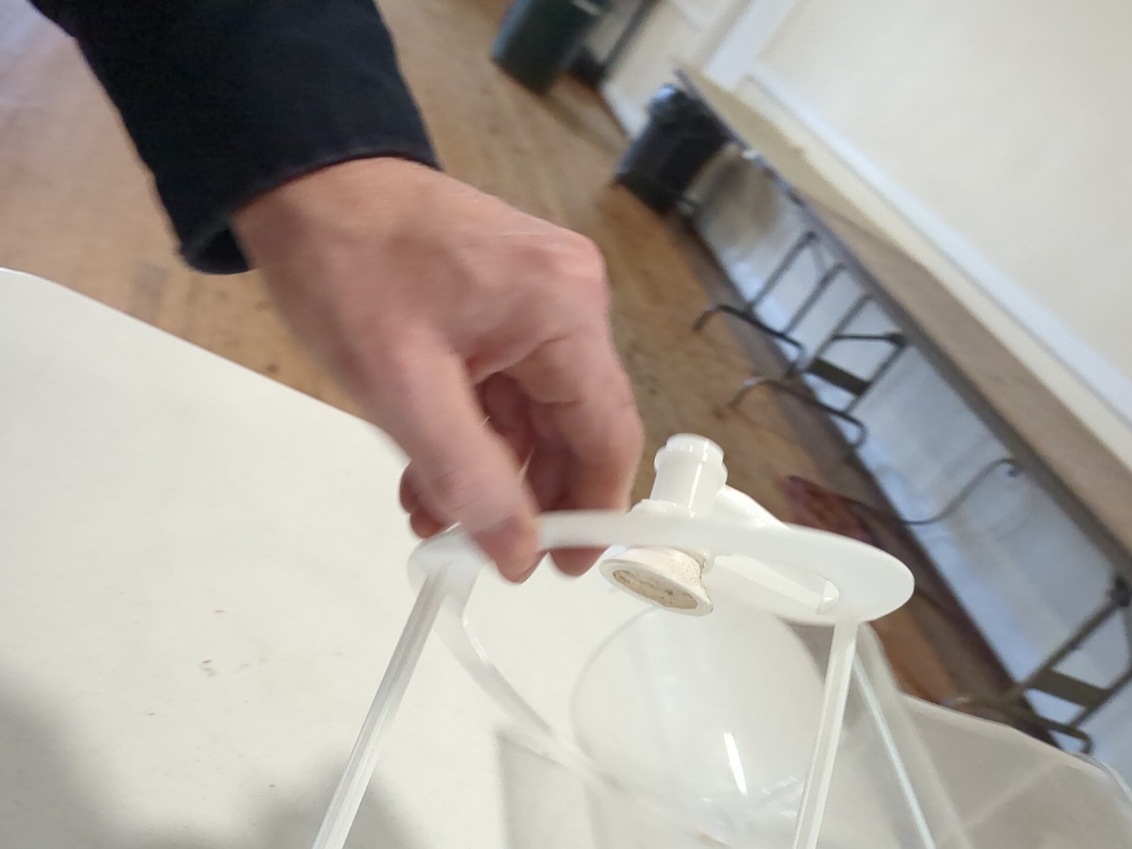 Navron Commercial Slushie Machine Hopper Lid Auger used Replacement