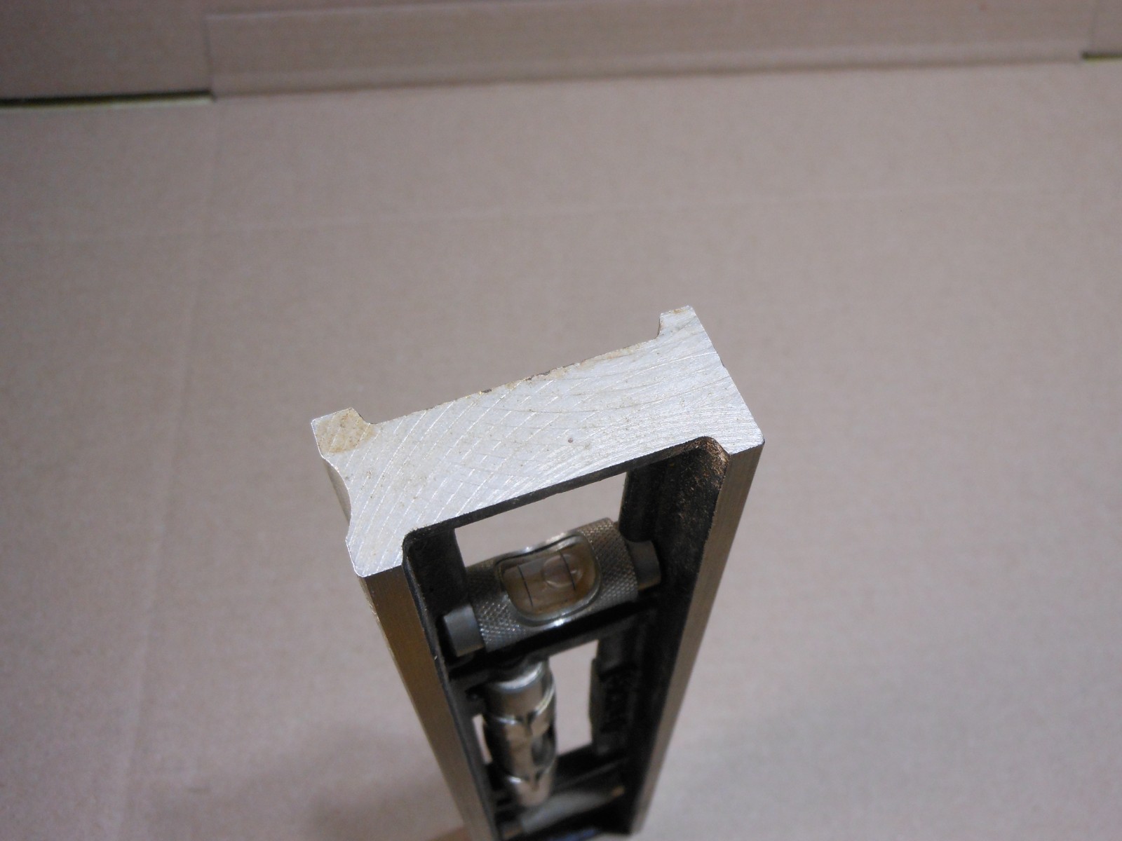 Vintage Stanley 36G 9" Cast Iron Level 3 Vial