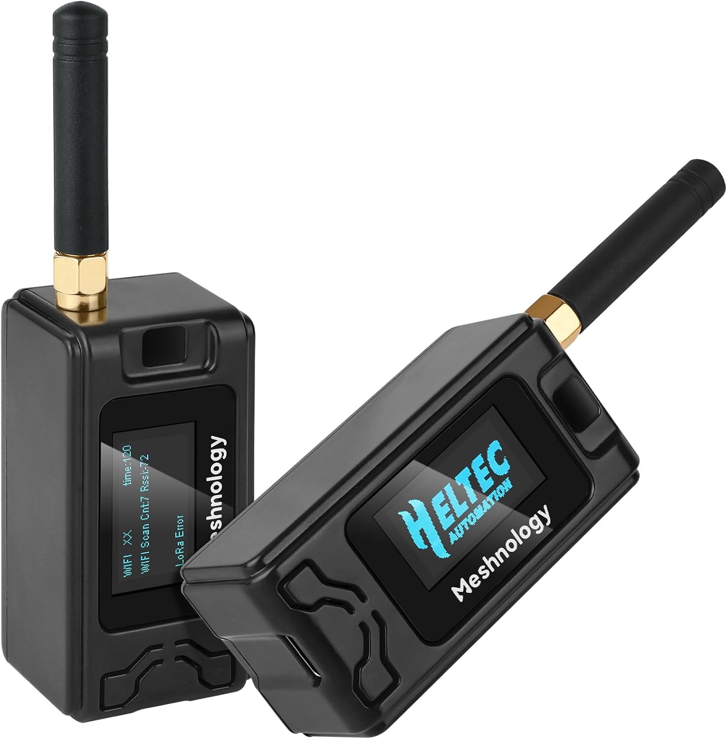 2Sets HelTec Meshtastic LoRa ESP32 V3 SX1262 Board+915MHz Antenna + Battery+Case