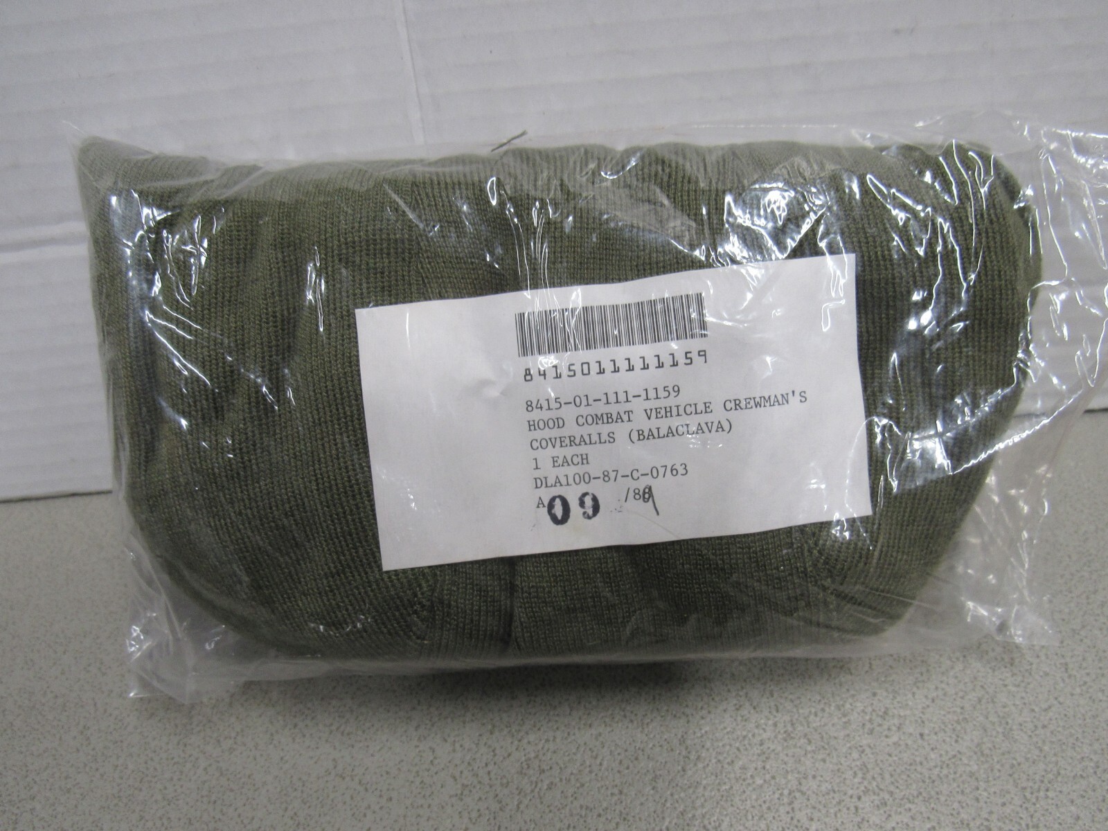 US Military Cold Weather Balaclava Fire Resistant CVC Tanker Combat Vehicle Crew