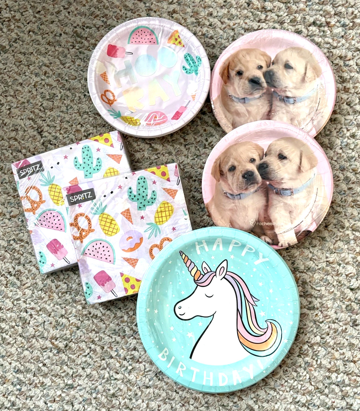 Huge Lot of Birthday Party Themed Decorations