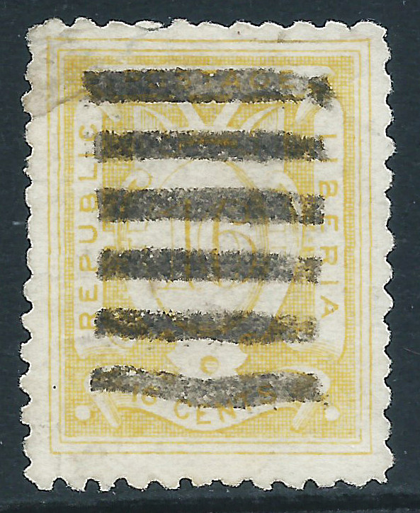 Liberia, Sc #30, 16c Used