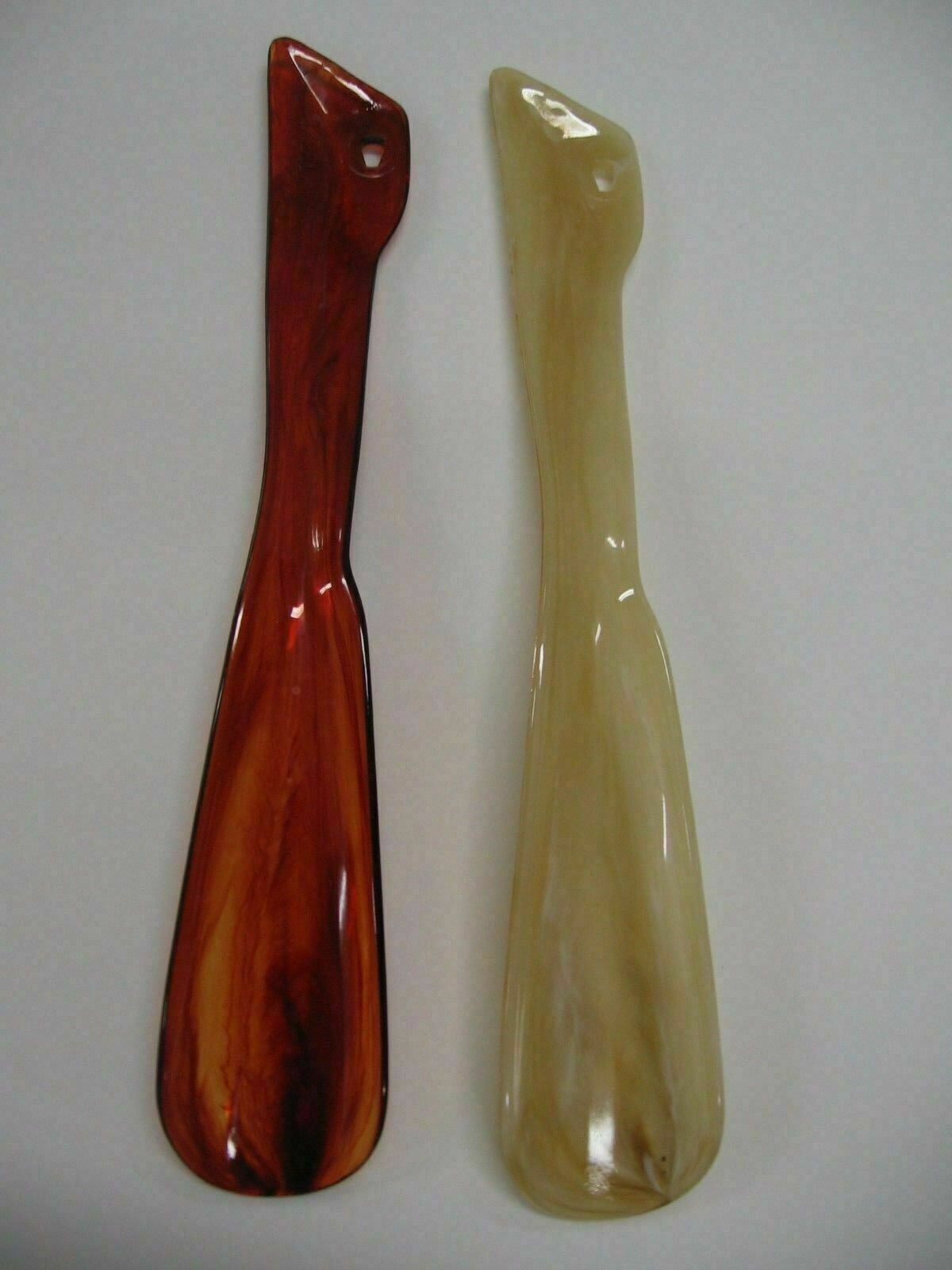 Tortoise Shell Plastic Shoe Horn 9½ inch Travel Shoe Horn FREE SHIP