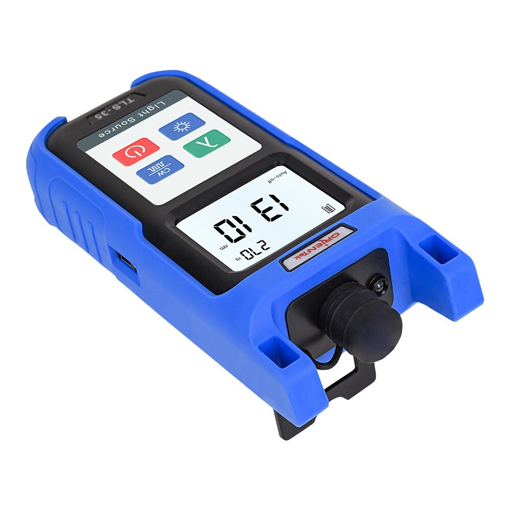 FTTH Fiber Optic Cable Loss Tester Orienek TLS-35 Singlemode Optic Light Source