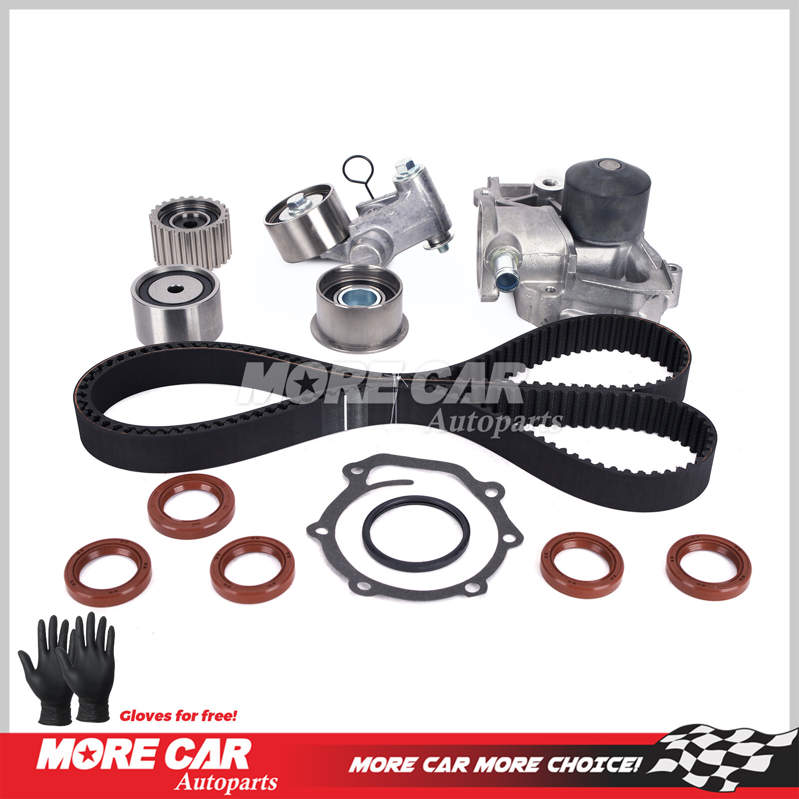 Timing Belt Kit Water Pump Fit for 2000-2006 Subaru Outback Baja Legacy 2.5L H4