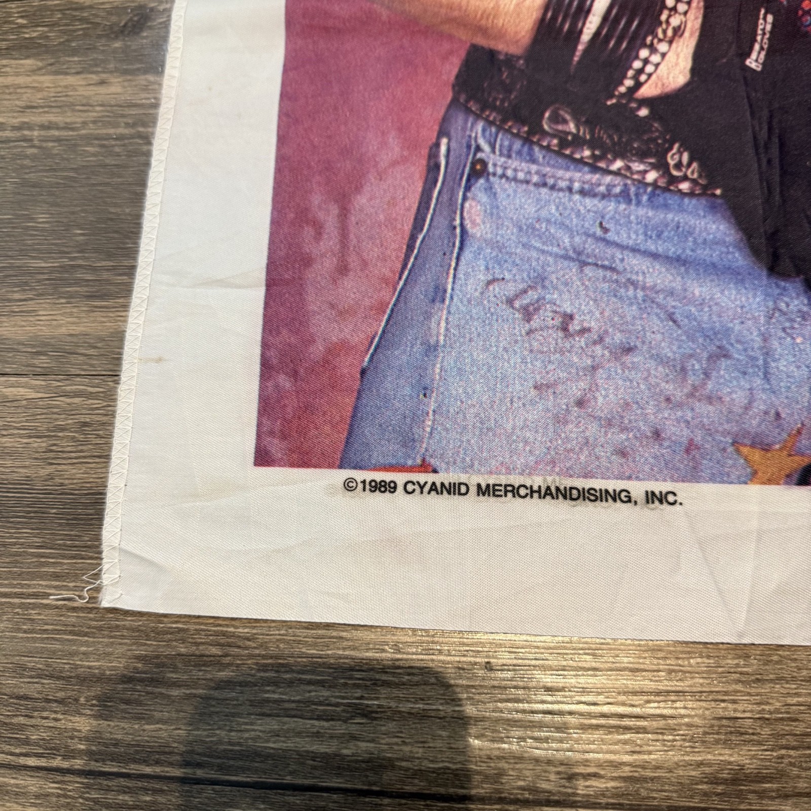 Posion Band 1988 Fabric Poster Banner Flag Rare Vintage 43"x29" Bret Michaels